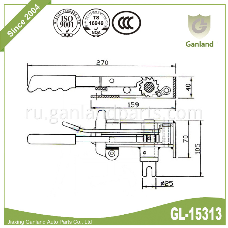 Off Side Rear Tensioner gl-15313